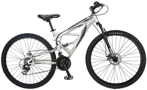 mongoose impasse dual full suspension bicycle image