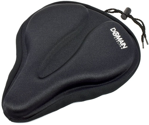 domain cyclings large bicycle gel seat cover image