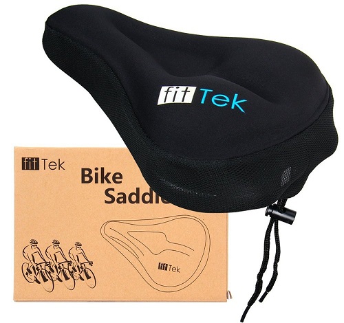 fit tek gel bike seat cushion image