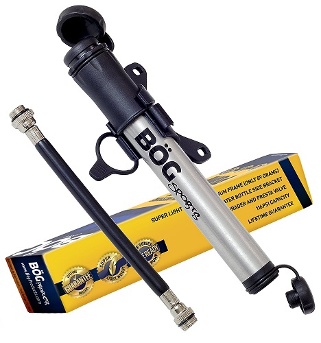 bog products mini high pressure bicycle pump image