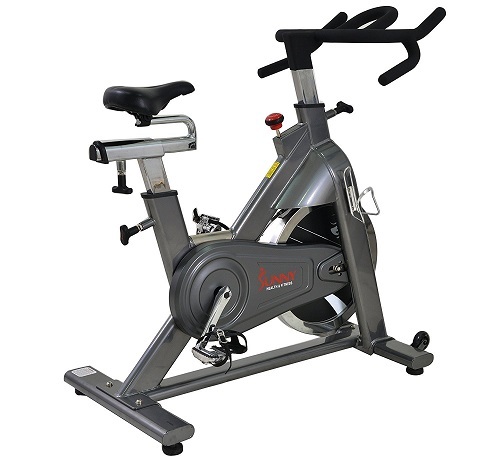 sunny health & fitness commercial indoor cycling bike image